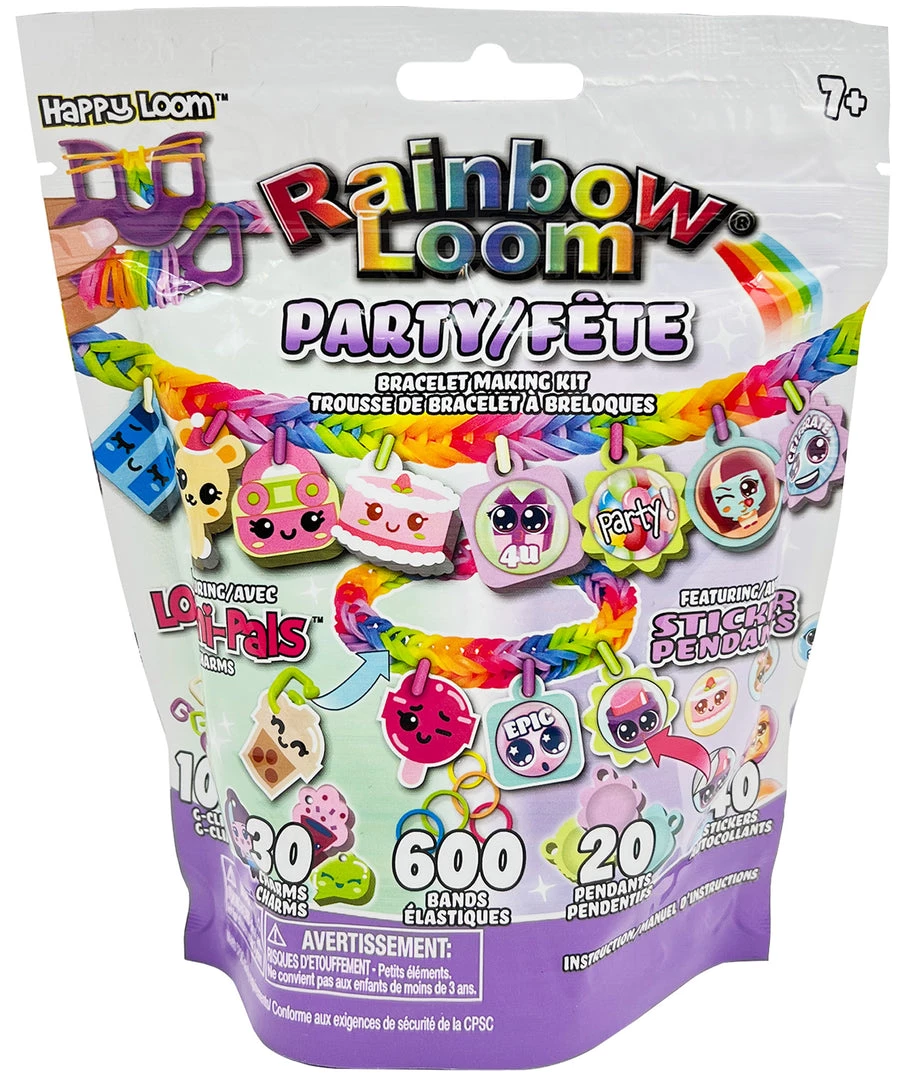 Choon's Design LLC Loomi-Pals Charm Bracelet Kit – Party 1 Choon's Design LLC Loomi-Pals Charm Bracelet Kit – Party