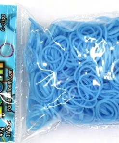Choon's Design LLC Rainbow Loom Rubber Bands RL Band (Pastel) Blue