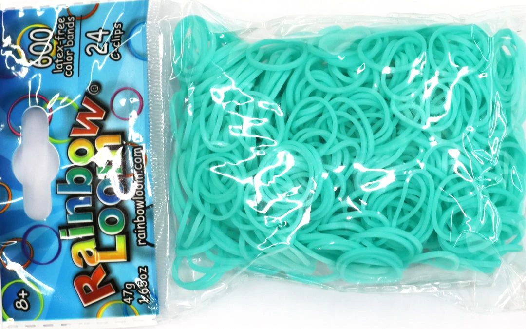 Choon's Design LLC RL Band (Pastel) Teal Rainbow Loom Rubber Bands 1 Choon's Design LLC RL Band (Pastel) Teal Rainbow Loom Rubber Bands