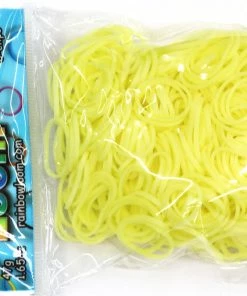 Choon's Design LLC RL Band (Pastel) Yellow Rainbow Loom Rubber Bands