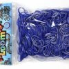 Choon's Design LLC Rainbow Loom Rubber Bands RL Band (Pearl 600) Denim Blue