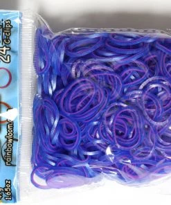 Choon's Design LLC Rainbow Loom Rubber Bands RL Band (Pearl 600) Hot Pink & Ocean