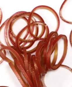 Choon's Design LLC RL Band (Pearl 600) Sparkle Maroon Rainbow Loom Rubber Bands