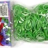 Rainbow Loom USA Webstore RL Band (Pearl 300) Dark Green & White Rainbow Loom Rubber Bands