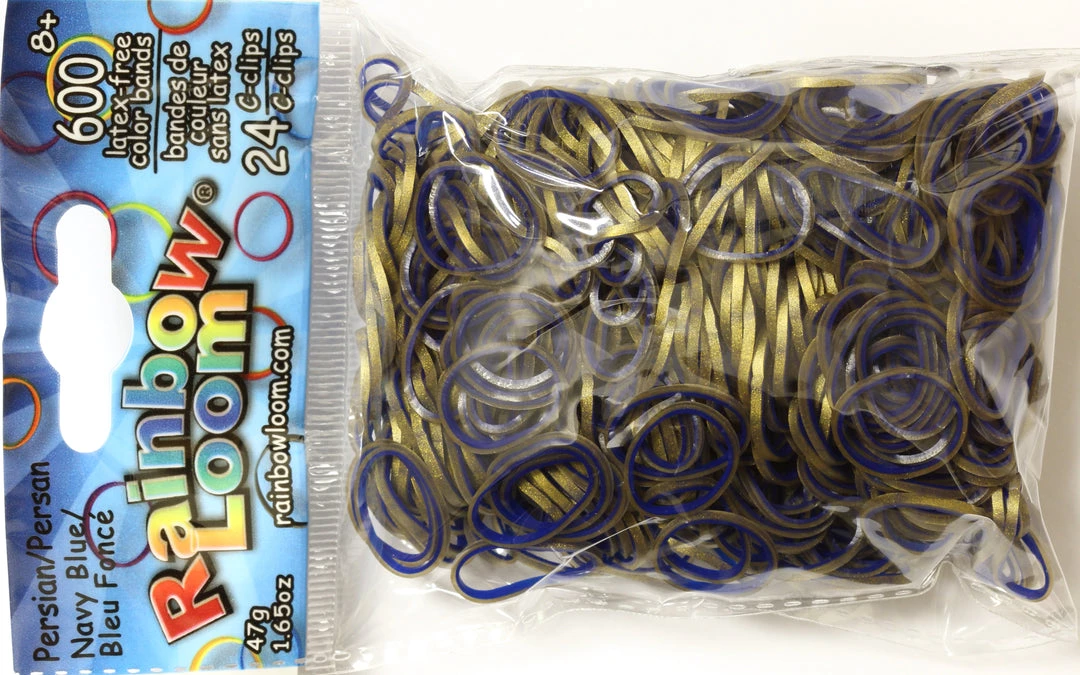 Choon's Design LLC RL Band (Persian 600) Navy Blue Rainbow Loom Rubber Bands 1 Choon's Design LLC RL Band (Persian 600) Navy Blue Rainbow Loom Rubber Bands