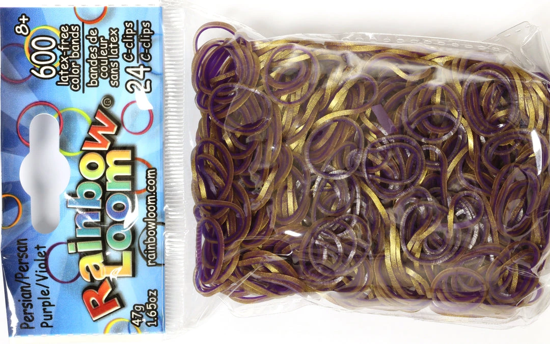 Choon's Design LLC RL Band (Persian 600) Purple Rainbow Loom Rubber Bands 1 Choon's Design LLC RL Band (Persian 600) Purple Rainbow Loom Rubber Bands