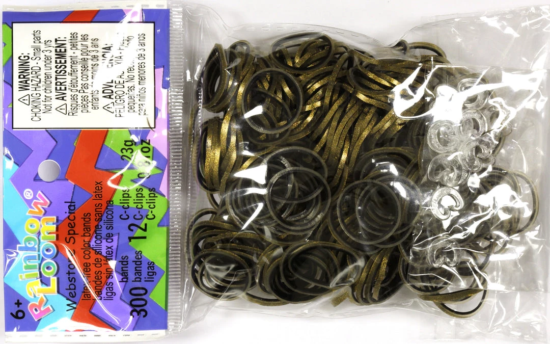 Rainbow Loom USA Webstore RL Band (Persian 300) Black Rainbow Loom Rubber Bands 1 Rainbow Loom USA Webstore RL Band (Persian 300) Black Rainbow Loom Rubber Bands