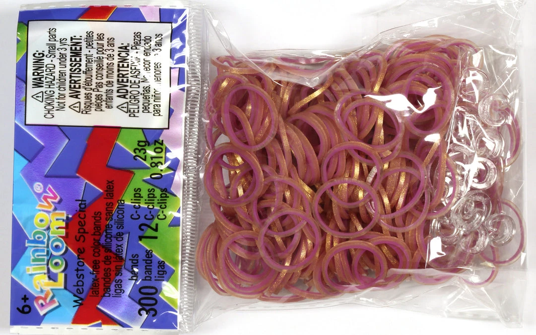 Rainbow Loom USA Webstore Rainbow Loom Rubber Bands RL Band (Persian 300) Pink 1 Rainbow Loom USA Webstore Rainbow Loom Rubber Bands RL Band (Persian 300) Pink
