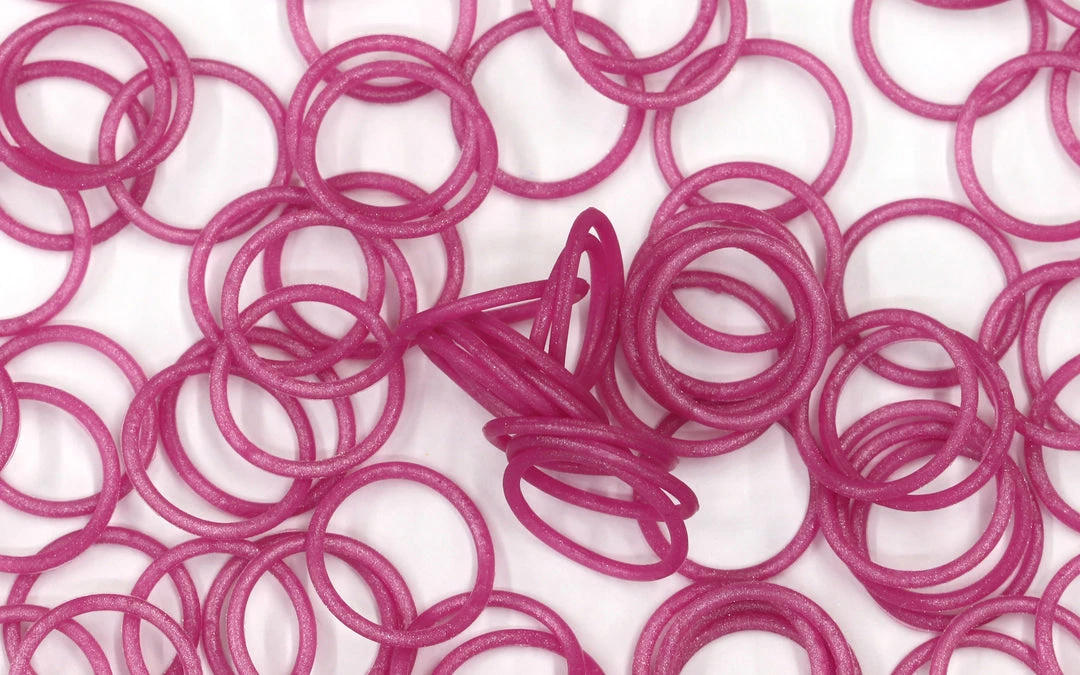 Rainbow Loom USA Webstore RL Band (Cylindric) Pink Pezzottaite 2 Rainbow Loom USA Webstore RL Band (Cylindric) Pink Pezzottaite