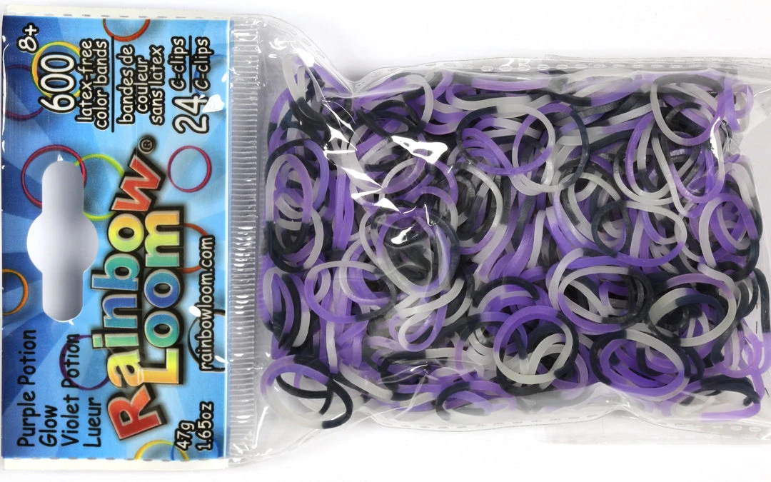Choon's Design LLC Rainbow Loom Rubber Bands RL Band (Spooky) Purple Potion Glow 1 Choon's Design LLC Rainbow Loom Rubber Bands RL Band (Spooky) Purple Potion Glow