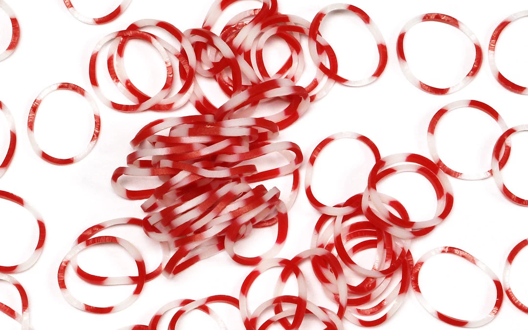 Rainbow Loom USA Webstore RL Band (Tie-Dye) Red + White Rainbow Loom Rubber Bands 2 Rainbow Loom USA Webstore RL Band (Tie-Dye) Red + White Rainbow Loom Rubber Bands