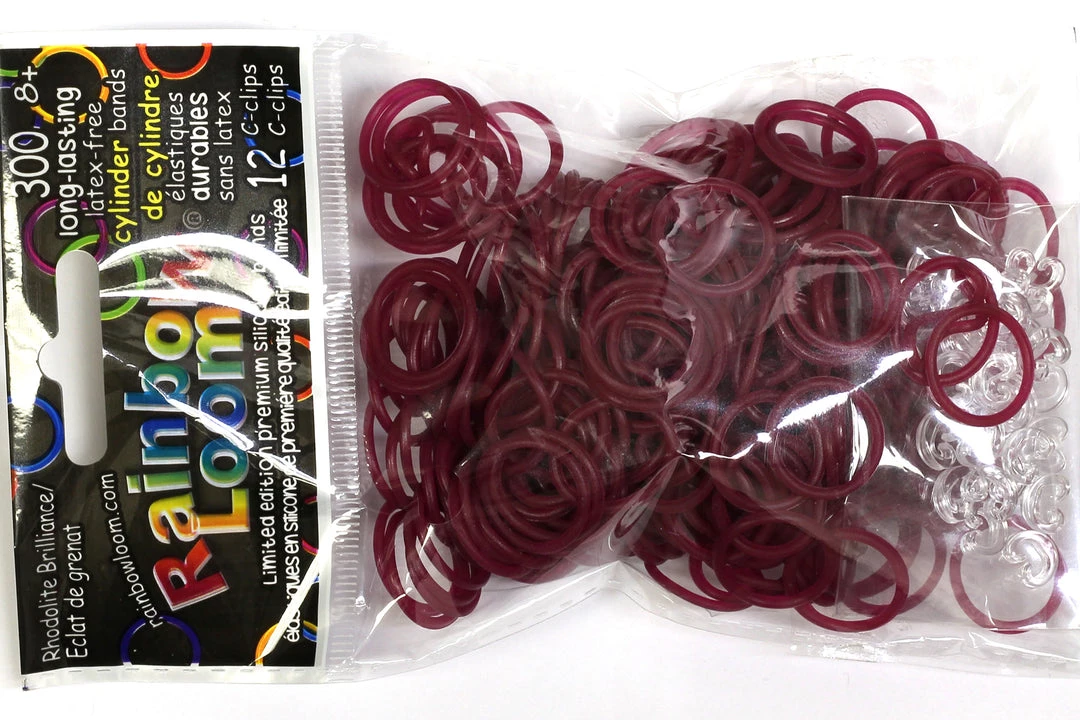 Rainbow Loom USA Webstore RL Band (Cylindric) Rhodolite Brilliance 1 Rainbow Loom USA Webstore RL Band (Cylindric) Rhodolite Brilliance