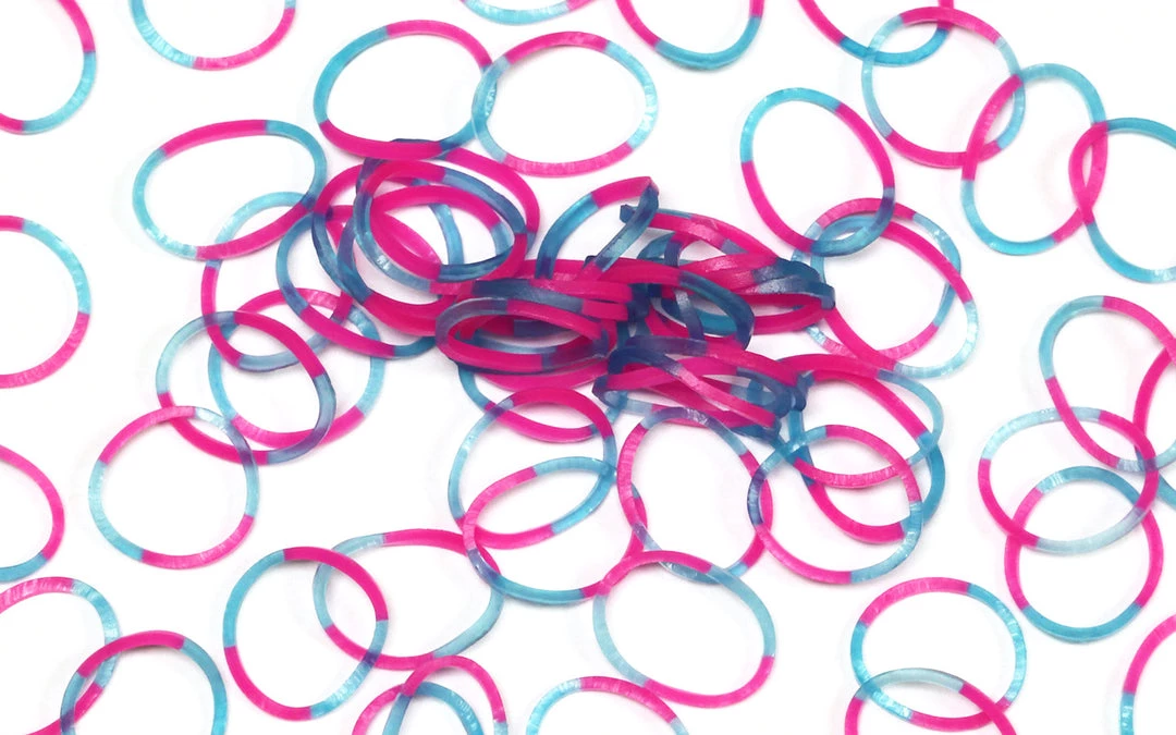 Rainbow Loom USA Webstore RL Band (Tie-Dye) Rose + Turquoise Jelly 2 Rainbow Loom USA Webstore RL Band (Tie-Dye) Rose + Turquoise Jelly