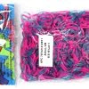 Rainbow Loom USA Webstore RL Band (Tie-Dye) Rose + Turquoise Jelly