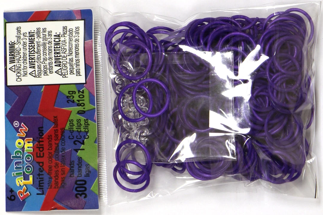 Rainbow Loom USA Webstore RL Band (Limited Edition) Royal Purple 1 Rainbow Loom USA Webstore RL Band (Limited Edition) Royal Purple