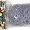 Choon's Design LLC Rainbow Loom Rubber Bands RL Band (Silicone 600) Blue Ice Glitter