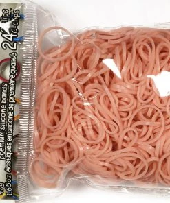 Choon's Design LLC RL Band (Silicone 600) Tan, Pinkish Rainbow Loom Rubber Bands