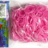 Rainbow Loom USA Webstore RL Band (Silk 300) Pearl & Hot Pink