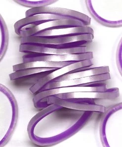 Rainbow Loom USA Webstore RL Band (Silk 300) Pearl & Purple