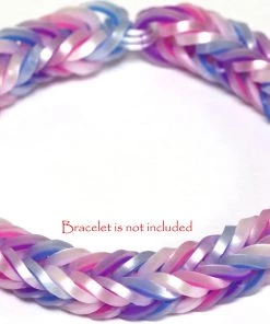 Rainbow Loom USA Webstore RL Band (Silk 300) Pearl & White 5 Rainbow Loom USA Webstore RL Band (Silk 300) Pearl & White