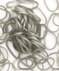 Choon's Design LLC Rainbow Loom Rubber Bands RL Band (Jelly) Silver