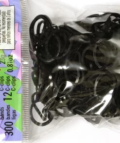 Rainbow Loom USA Webstore RL Band (Simplicity 300) Black