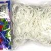 Rainbow Loom USA Webstore RL Band (Simplicity 300) White Rainbow Loom Rubber Bands