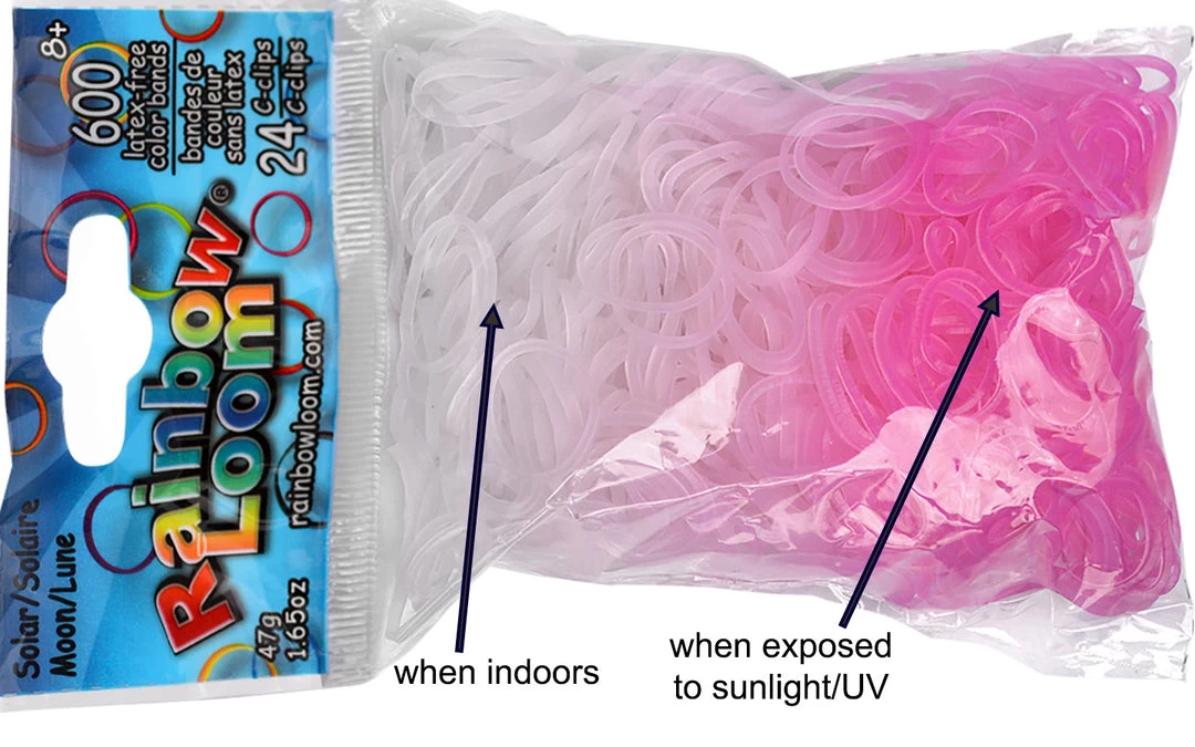 Choon's Design LLC Rainbow Loom Rubber Bands RL Band (Solar) Moon 1 Choon's Design LLC Rainbow Loom Rubber Bands RL Band (Solar) Moon