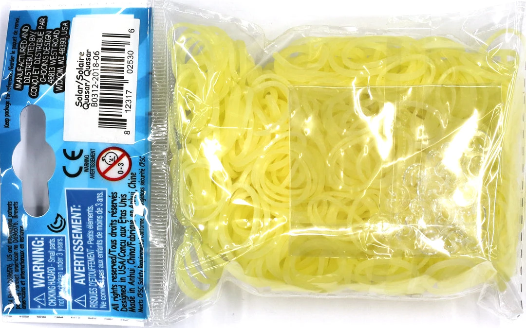 Choon's Design LLC RL Band (Solar) Quasar Rainbow Loom Rubber Bands 1 Choon's Design LLC RL Band (Solar) Quasar Rainbow Loom Rubber Bands