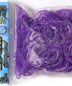 Choon's Design LLC RL Band (Sweets 600) Deep Lilac Rainbow Loom Rubber Bands