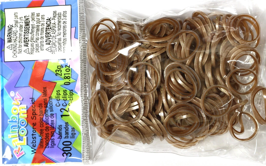 Rainbow Loom USA Webstore RL Band (Sweets 300) Brown Rainbow Loom Rubber Bands 1 Rainbow Loom USA Webstore RL Band (Sweets 300) Brown Rainbow Loom Rubber Bands