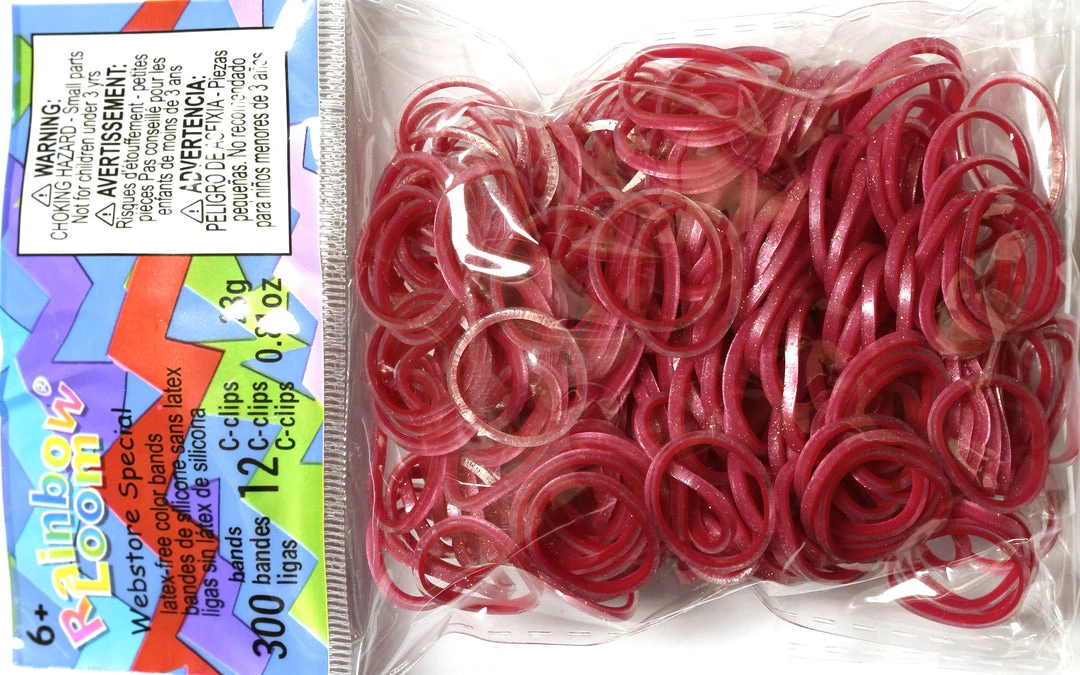 Rainbow Loom USA Webstore Rainbow Loom Rubber Bands RL Band (Sweets 300) Burgundy 1 Rainbow Loom USA Webstore Rainbow Loom Rubber Bands RL Band (Sweets 300) Burgundy