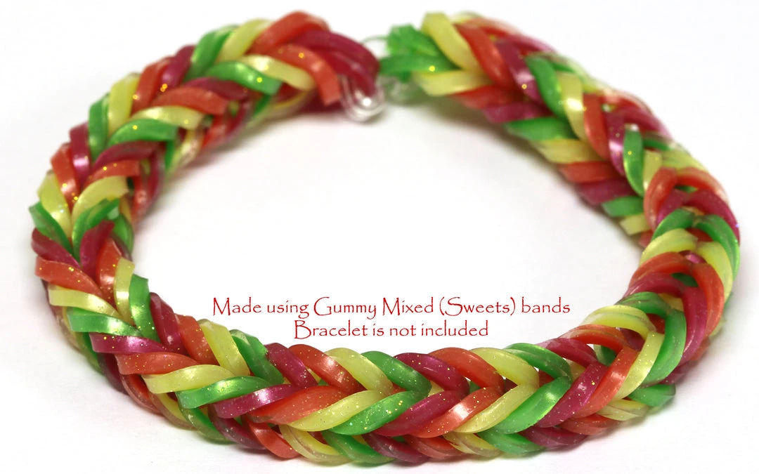 Rainbow Loom USA Webstore Rainbow Loom Rubber Bands RL Band (Sweets 300) Gummy Mixed 3 Rainbow Loom USA Webstore Rainbow Loom Rubber Bands RL Band (Sweets 300) Gummy Mixed
