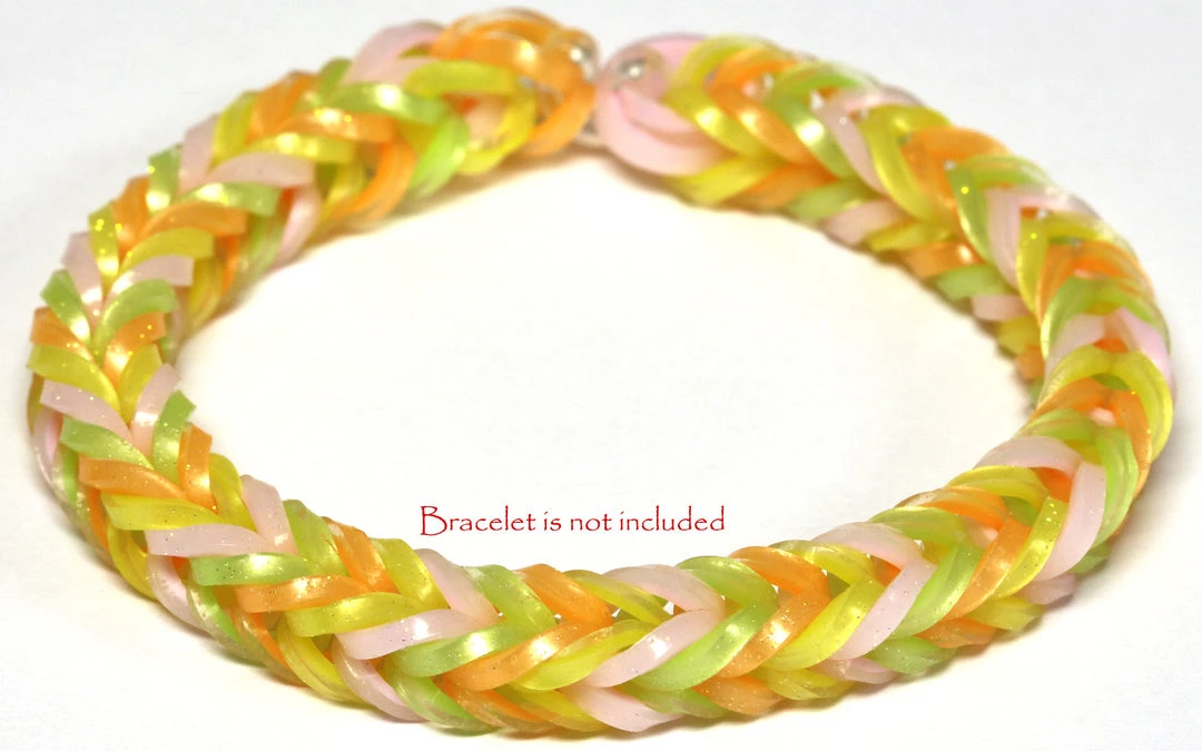 Rainbow Loom USA Webstore RL Band (Sweets 300) Fairy Pastel Orange Rainbow Loom Rubber Bands 3 Rainbow Loom USA Webstore RL Band (Sweets 300) Fairy Pastel Orange Rainbow Loom Rubber Bands