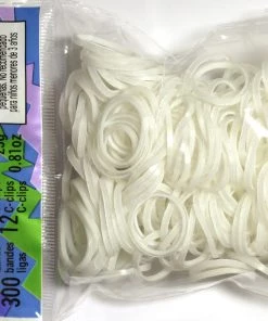 Rainbow Loom USA Webstore RL Band (Sweets 300) White