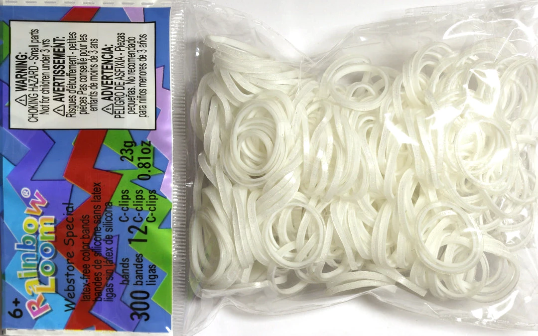 Rainbow Loom USA Webstore RL Band (Sweets 300) White 1 Rainbow Loom USA Webstore RL Band (Sweets 300) White