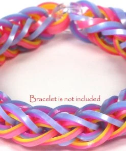 Rainbow Loom USA Webstore RL Band (Pearl 300) Neon Pink & Neon Yellow Rainbow Loom Rubber Bands 5 Rainbow Loom USA Webstore RL Band (Pearl 300) Neon Pink & Neon Yellow Rainbow Loom Rubber Bands
