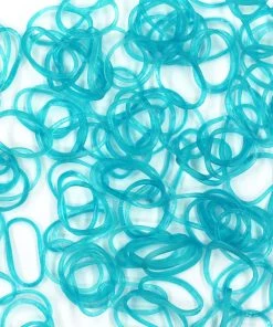 Choon's Design LLC RL Band (Jelly) Turquoise Rainbow Loom Rubber Bands