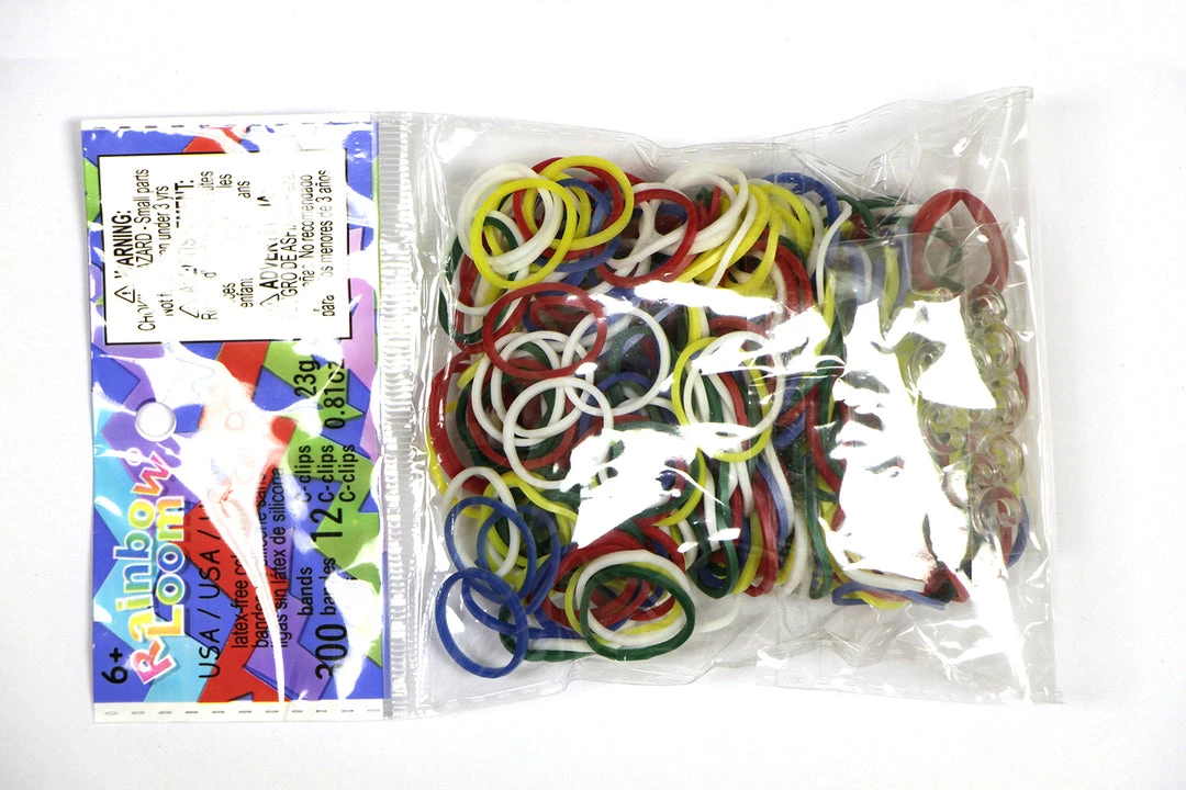 Rainbow Loom USA Webstore Rainbow Loom Rubber Bands RL Band (Silicone 300) Olympic Ring Bands, A.k.a USA Theme 1 Rainbow Loom USA Webstore Rainbow Loom Rubber Bands RL Band (Silicone 300) Olympic Ring Bands, A.k.a USA Theme