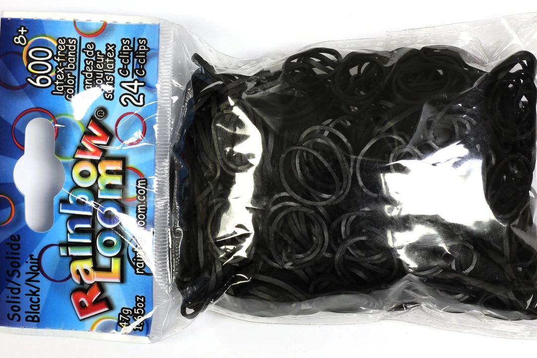 Choon's Design LLC RL Band (Opaque) Very Black Rainbow Loom Rubber Bands 1 Choon's Design LLC RL Band (Opaque) Very Black Rainbow Loom Rubber Bands