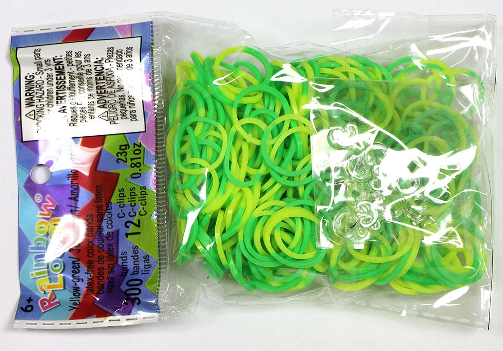 Choon's Design LLC RL Band (Silicone 300) Yellow-Green Rainbow Loom Rubber Bands 1 Choon's Design LLC RL Band (Silicone 300) Yellow-Green Rainbow Loom Rubber Bands