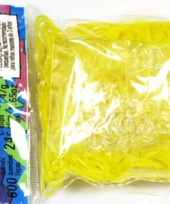 Choon's Design LLC Rainbow Loom Rubber Bands RL Band (Jelly) Yellow