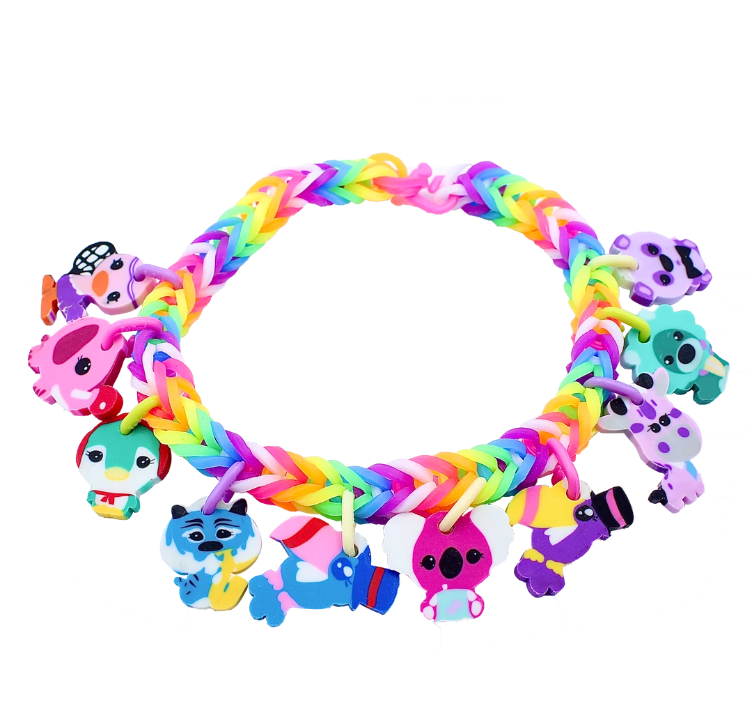 Choon's Design LLC Loomi-Pals Charm Bracelet Kit – Zoo 5 Choon's Design LLC Loomi-Pals Charm Bracelet Kit – Zoo