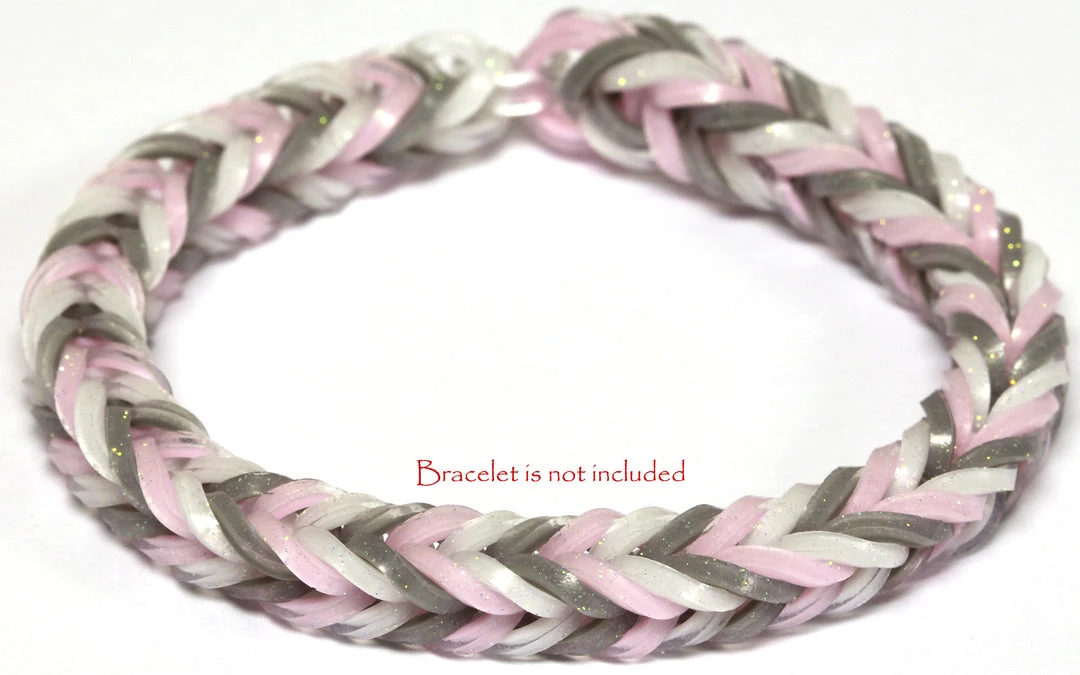 Rainbow Loom USA Webstore RL Band (Sweets 300) White 3 Rainbow Loom USA Webstore RL Band (Sweets 300) White