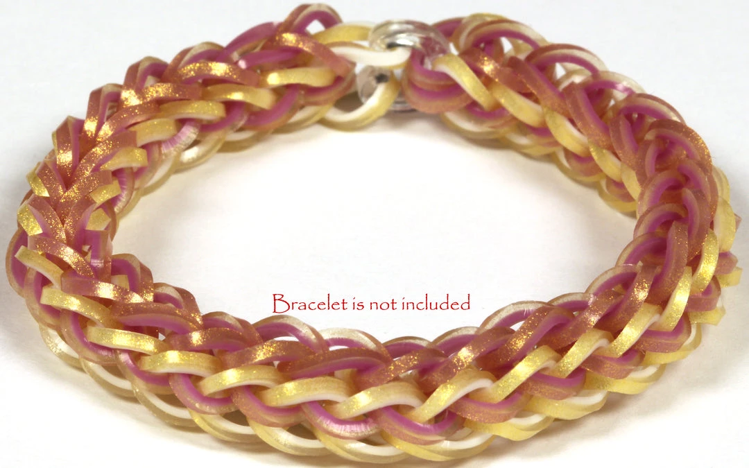 Rainbow Loom USA Webstore Rainbow Loom Rubber Bands RL Band (Persian 300) White 4 Rainbow Loom USA Webstore Rainbow Loom Rubber Bands RL Band (Persian 300) White