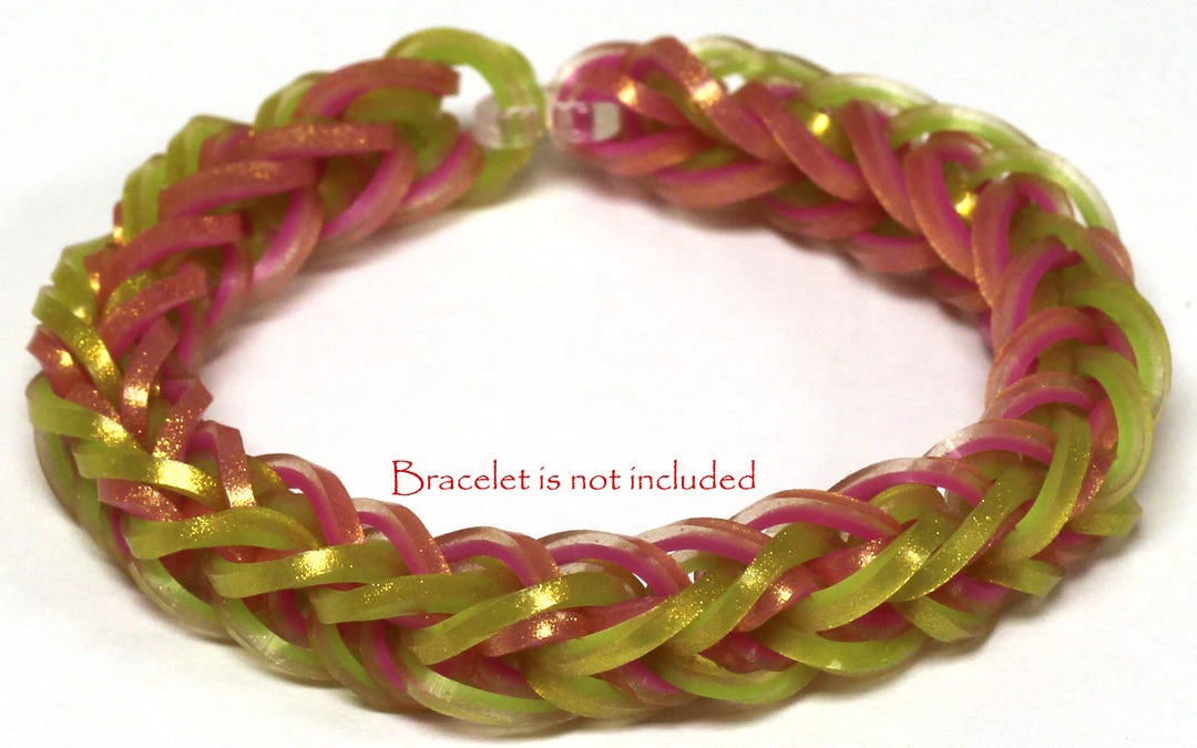 Rainbow Loom USA Webstore RL Band (Persian 300) Lime Green 4 Rainbow Loom USA Webstore RL Band (Persian 300) Lime Green