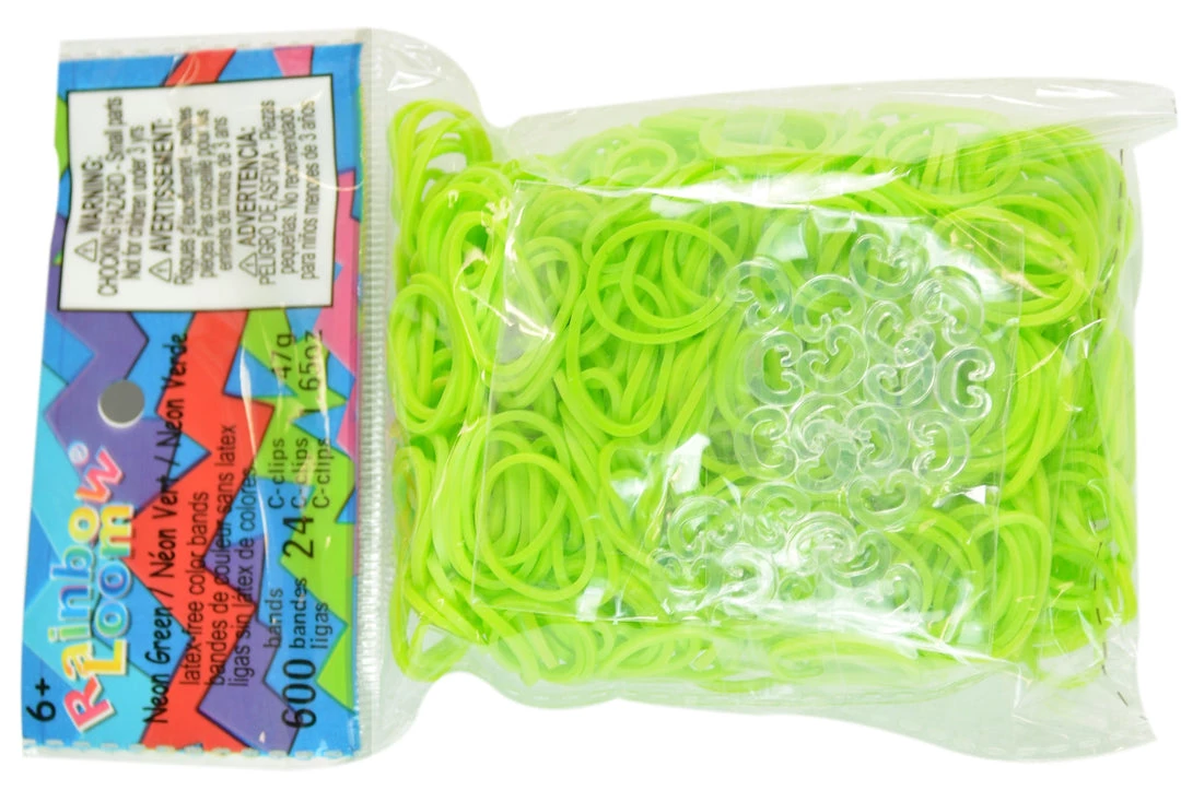 Choon's Design LLC RL Band (Opaque) Neon Green Rainbow Loom Rubber Bands 1 Choon's Design LLC RL Band (Opaque) Neon Green Rainbow Loom Rubber Bands