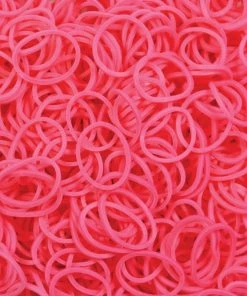 Choon's Design LLC Rainbow Loom Rubber Bands RL Band (Opaque) Pink
