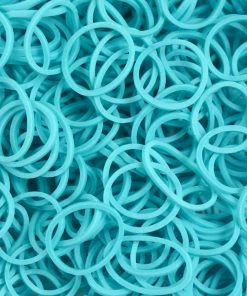 Choon's Design LLC RL Band (Opaque) Turquoise Rainbow Loom Rubber Bands